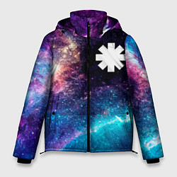 Куртка зимняя мужская Red Hot Chili Peppers space rock, цвет: 3D-черный