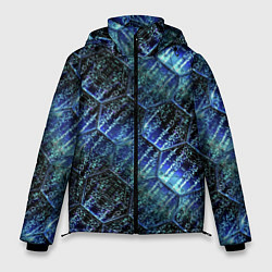 Мужская зимняя куртка Искры за стеклянной мозаикой