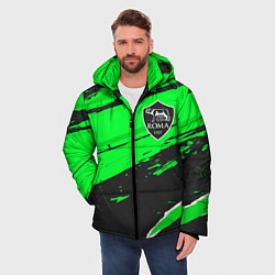 Куртка зимняя мужская Roma sport green, цвет: 3D-черный — фото 2
