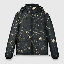 Мужская зимняя куртка Звёздная карта