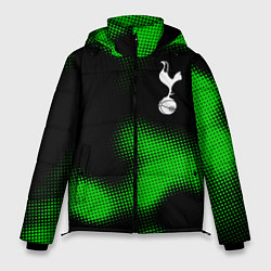 Куртка зимняя мужская Tottenham sport halftone, цвет: 3D-черный