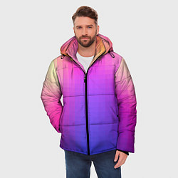 Куртка зимняя мужская Gradient 8-bit, цвет: 3D-светло-серый — фото 2