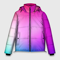 Куртка зимняя мужская Colorful gradient, цвет: 3D-светло-серый