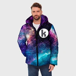 Куртка зимняя мужская The Killers space rock, цвет: 3D-черный — фото 2
