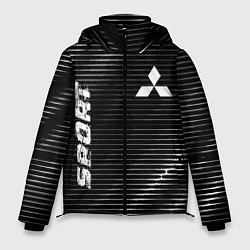 Куртка зимняя мужская Mitsubishi sport metal, цвет: 3D-черный