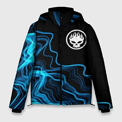 Куртка зимняя мужская The Offspring sound wave, цвет: 3D-черный