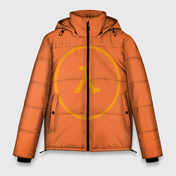 Куртка зимняя мужская Half-Life оранжевый, цвет: 3D-светло-серый