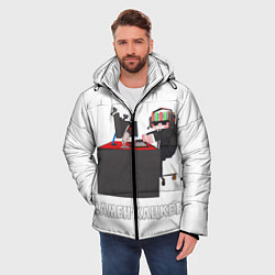 Куртка зимняя мужская МАМЕН ХАЦКЕР, цвет: 3D-черный — фото 2