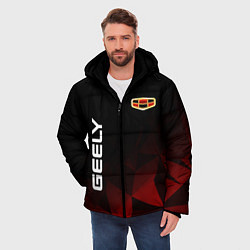 Куртка зимняя мужская Geely, цвет: 3D-черный — фото 2