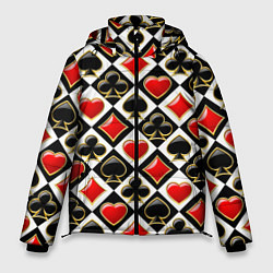 Мужская зимняя куртка Масти игральных карт
