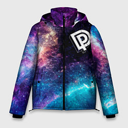 Куртка зимняя мужская Deep Purple space rock, цвет: 3D-черный