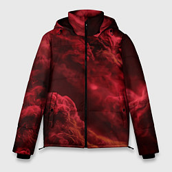 Мужская зимняя куртка Красный густой дым инферно - inferno red