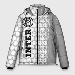 Куртка зимняя мужская Inter sport на светлом фоне по-вертикали, цвет: 3D-черный