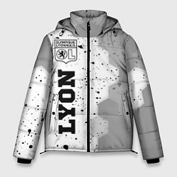 Куртка зимняя мужская Lyon sport на светлом фоне по-вертикали, цвет: 3D-черный