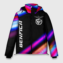 Куртка зимняя мужская Benfica speed game lights, цвет: 3D-черный