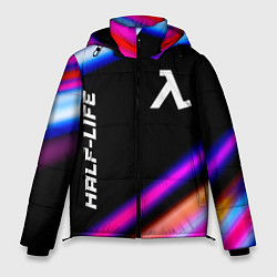 Куртка зимняя мужская Half-Life speed game lights, цвет: 3D-черный