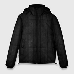Мужская зимняя куртка Текстура темного паркета