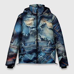 Куртка зимняя мужская Denim rags - fashion trend, цвет: 3D-светло-серый