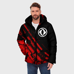 Куртка зимняя мужская Dongfeng sport grunge, цвет: 3D-красный — фото 2