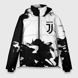 Куртка зимняя мужская Juventus smoke black fire, цвет: 3D-светло-серый