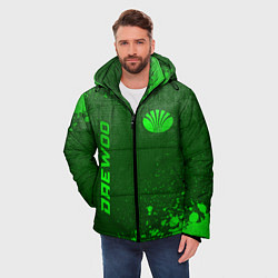 Куртка зимняя мужская Daewoo - green gradient вертикально, цвет: 3D-черный — фото 2