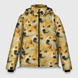 Куртка зимняя мужская Doge, цвет: 3D-красный