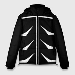 Куртка зимняя мужская Токийский гуль, цвет: 3D-черный