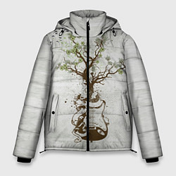 Куртка зимняя мужская Three Days Grace: Tree, цвет: 3D-красный