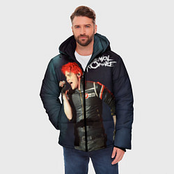 Куртка зимняя мужская Gerard Way, цвет: 3D-черный — фото 2
