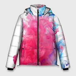 Куртка зимняя мужская Взрыв красок, цвет: 3D-светло-серый