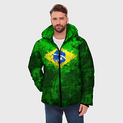 Куртка зимняя мужская Бразилия, цвет: 3D-красный — фото 2