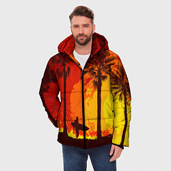 Куртка зимняя мужская Summer Surf, цвет: 3D-красный — фото 2