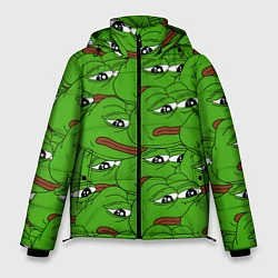 Мужская зимняя куртка Sad frogs