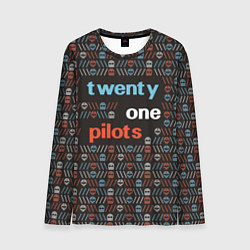Лонгслив мужской Twenty One Pilots, цвет: 3D-принт