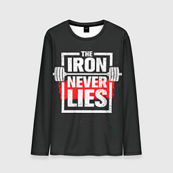 Мужской лонгслив The iron never lies