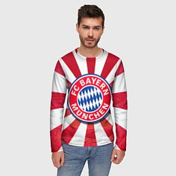 Лонгслив мужской FC Bayern, цвет: 3D-принт — фото 2