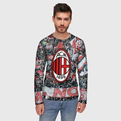Лонгслив мужской Milan FC, цвет: 3D-принт — фото 2