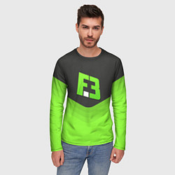 Лонгслив мужской FlipSid3 Uniform, цвет: 3D-принт — фото 2