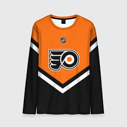 Лонгслив мужской NHL: Philadelphia Flyers, цвет: 3D-принт