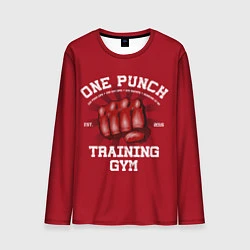 Лонгслив мужской One Punch Gym, цвет: 3D-принт