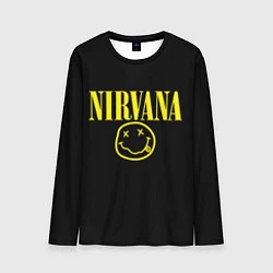 Лонгслив мужской Nirvana Rock, цвет: 3D-принт
