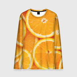 Лонгслив мужской Апельсинка, цвет: 3D-принт