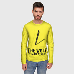 Лонгслив мужской The Wolf of Wall Street, цвет: 3D-принт — фото 2