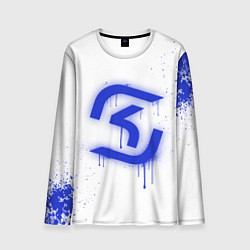 Лонгслив мужской SK Gaming: White collection, цвет: 3D-принт