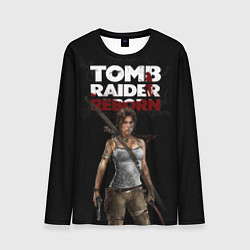 Лонгслив мужской TOMB RAIDER, цвет: 3D-принт