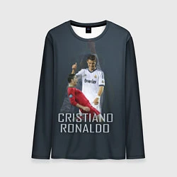 Лонгслив мужской Christiano Ronaldo, цвет: 3D-принт