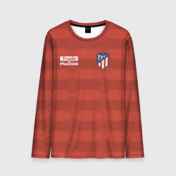 Лонгслив мужской Atletico Madrid: Red Ellipse, цвет: 3D-принт