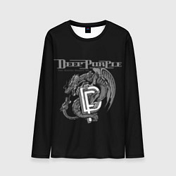 Лонгслив мужской Deep Purple: Dark Dragon, цвет: 3D-принт