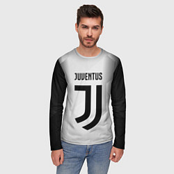Лонгслив мужской FC Juventus: Silver Original, цвет: 3D-принт — фото 2