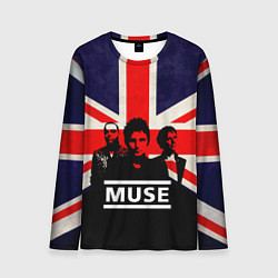 Лонгслив мужской Muse UK, цвет: 3D-принт